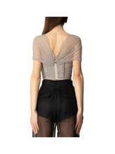 ELISABETTA FRANCHI 2USCITA Elisabetta Franchi Top Donna Burro/nero - Multicolore Burro/nero